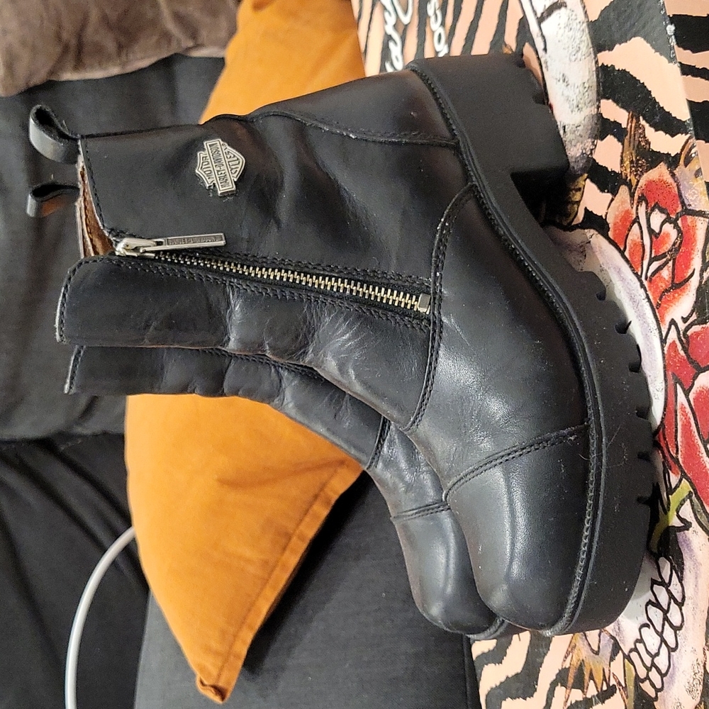 Harley Davidson Amherst Motorcycle Boots - Picture 16 of 17
